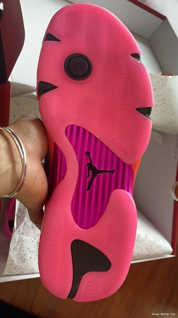 Low Jordan Shocking 14 Retro (W) DH4121-600 Pink 0607